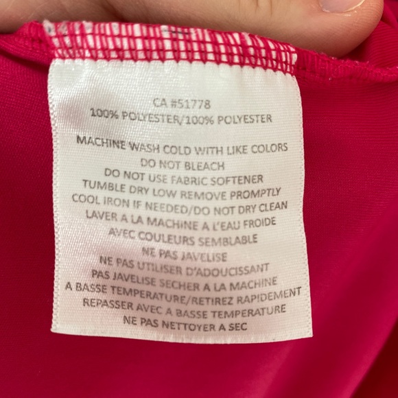 Hot Pink Athletic Top - Picture 6 of 6